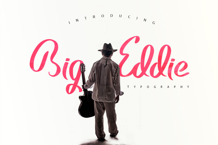 Big Eddie Script Typeface