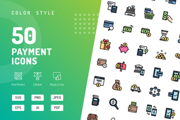 Payment Color Icons
