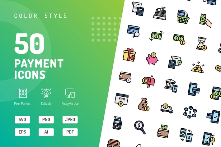 Payment Color Icons