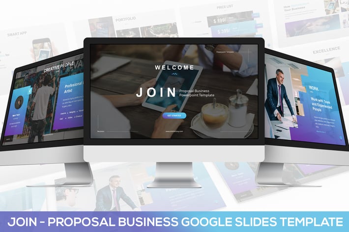 JOIN - Proposal Business Google Slides Template