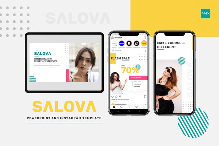 Salova - Powerpoint & Instagram Template