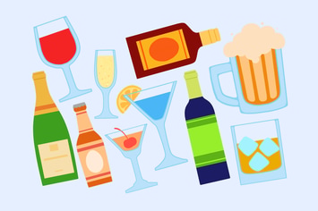 Alcohol Beverages Clipart
