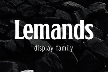 Lemands - Display Typeface