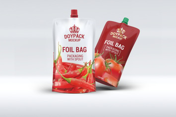 Doypack Foil Bag Mock-Up v.2