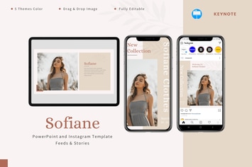  Sofiane - Keynote & Instagram Template