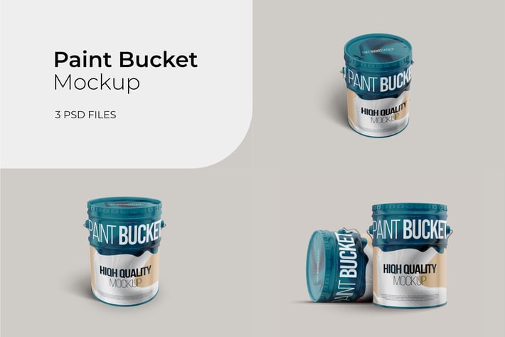 Paint Bucket - Mockup Vol.3