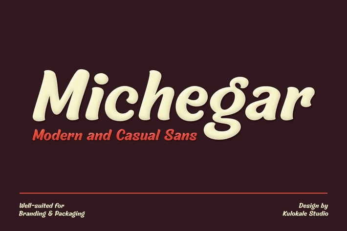Sans Serif Font - Michegar