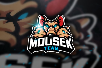 Mousek Team - Mascot & Sports Logo