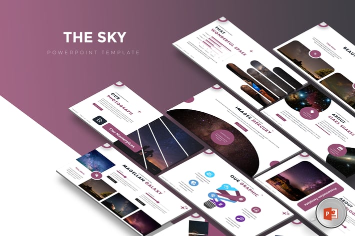 The Sky - Powerpoint Template