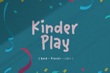 Kinder Play Font
