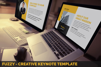 Fuzzy - Creative Keynote Presentation Template