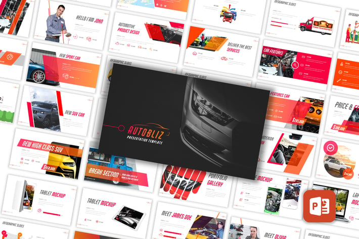 Autobliz - Automotive PowerPoint Template
