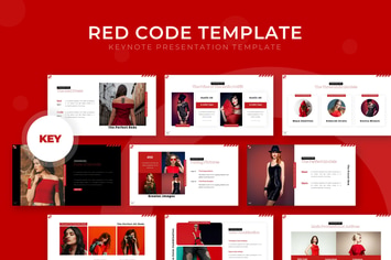 Red Code - Keynote Template