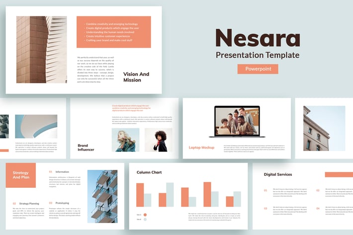 Nesara - Presentation Template Powerpoint