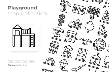 Playground Outline Icon