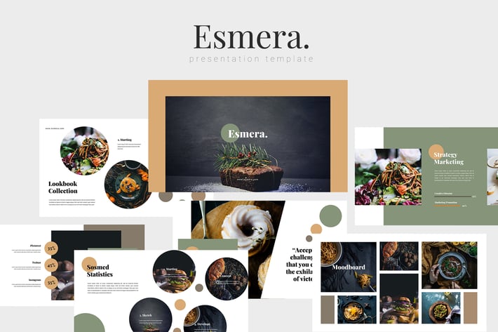 Esmera - Restaurant Keynote Template 