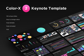 Color-X 2 Keynote Template