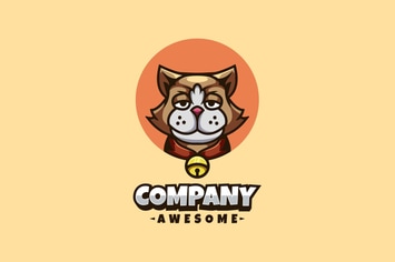 Cat Logo Mascot