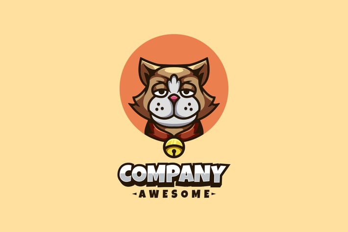 Cat Logo Mascot