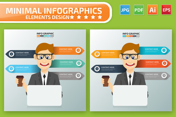 Businessman Infographics Design