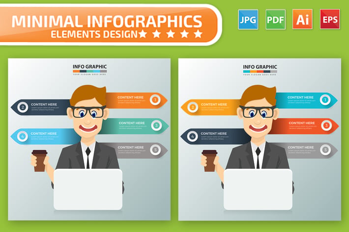 Businessman Infographics Design