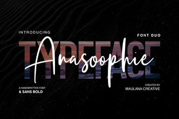 Anasoophie Typeface