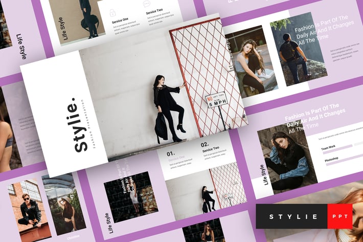 Stylie - Fashion PowerPoint Template