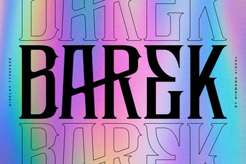 Barek - Blackletter Font