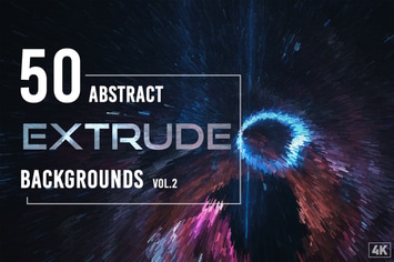 50 Extrude Backgrounds - Vol. 2