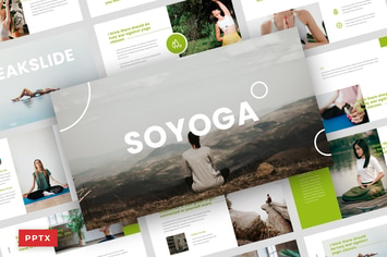 Soyoga - Yoga & Meditation Powerpoint Template