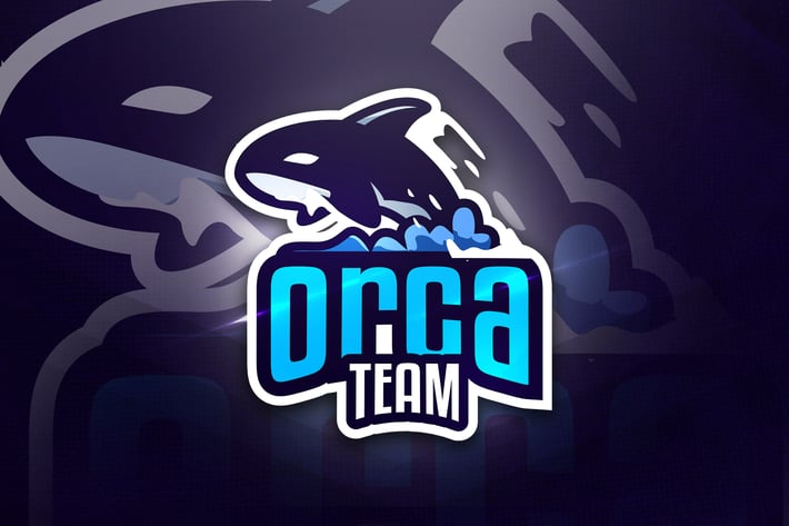  Orca Team - Mascot & Esport Logo