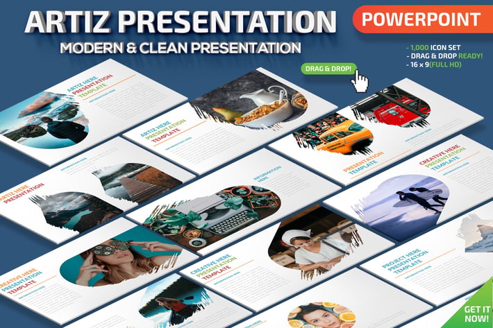 Artiz Powerpoint Presentation Template