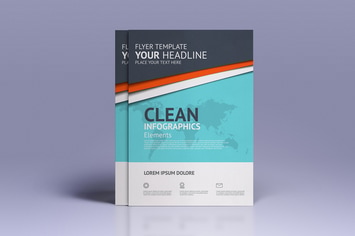 Business infographics elements for Brochures