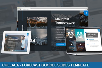 Cullaca - Forecast Google Slides Template
