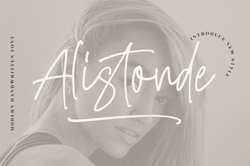 Alistonde Monoline Font