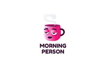 Morning Person - Logo Template