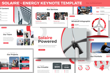 Solaire - Energy Keynote Template
