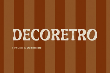 Decoretro - Retro Display Font
