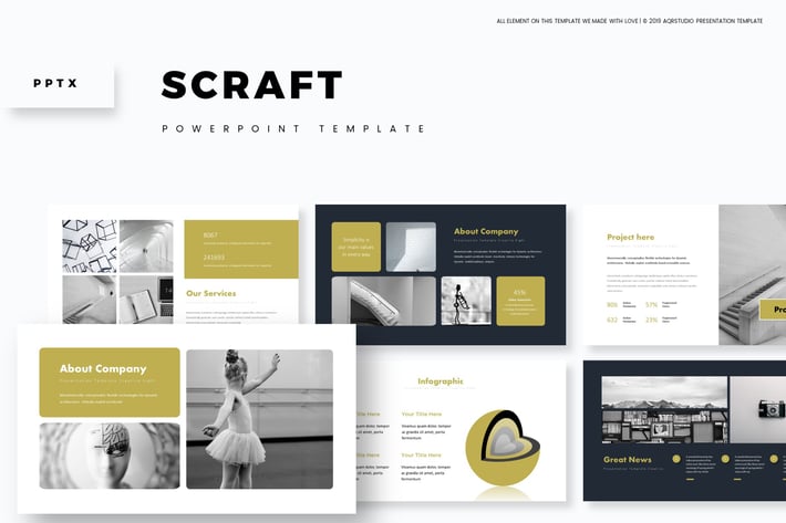 Scraft - Powerpoint Template