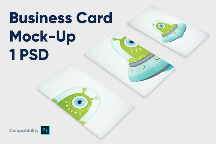 Business Card PSD Mock-Up