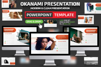 Okanami Powerpoint Presentation Template