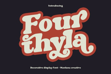 Fourthyla Handwritten Display Serif
