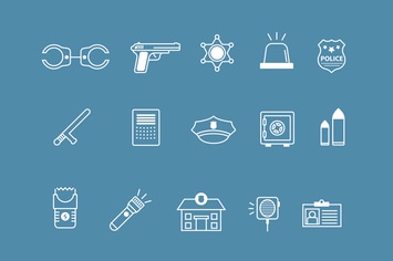 15 Police Icons