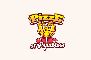 Pizza - Mascot Logo
