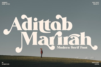 Adittab Marirah Modern Serif Font