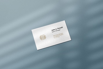 Minimal Business Card Mockup