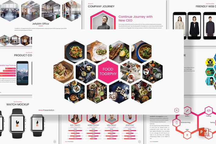 HEXA - Powerpoint Presentation Template 