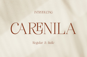 Carenila Serif Font