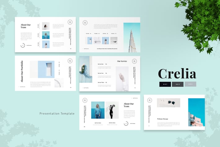 Crelia - Creative Presentation Template