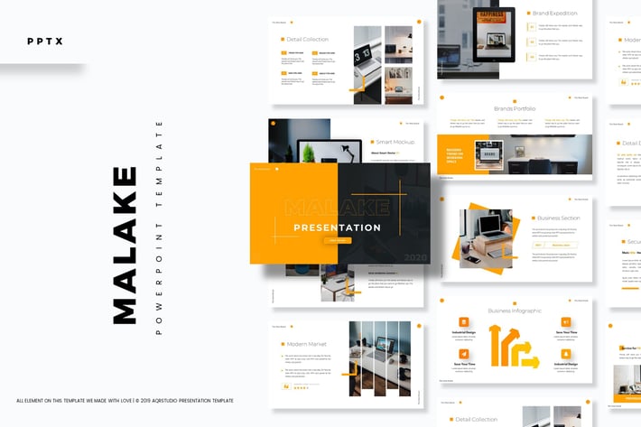 Malake - Powerpoint Template